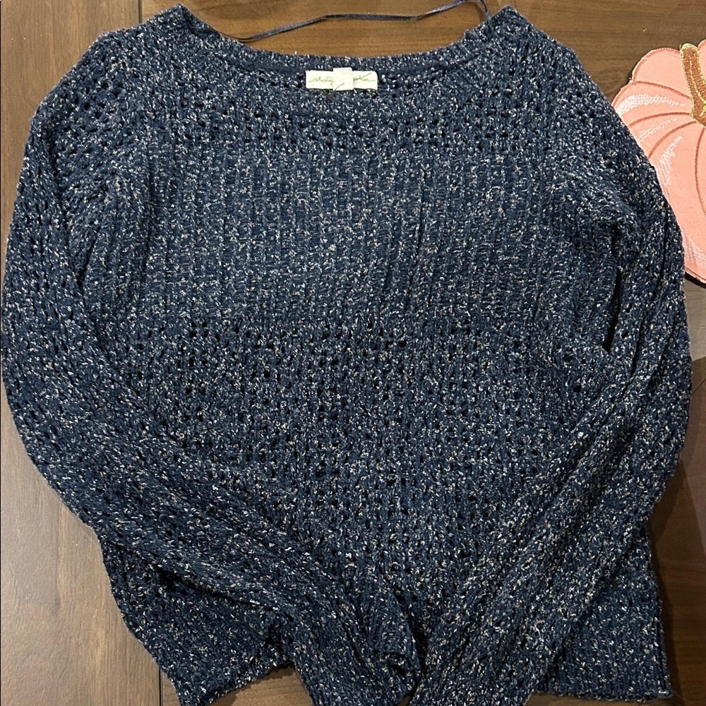 Staring at stars crochet sweater